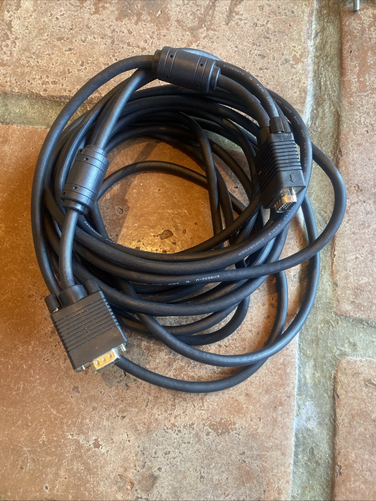 AWM (E119932-U) 2919 80°c 30v VW-1 Low Voltage Computer Cable Copartner - 15 Pin