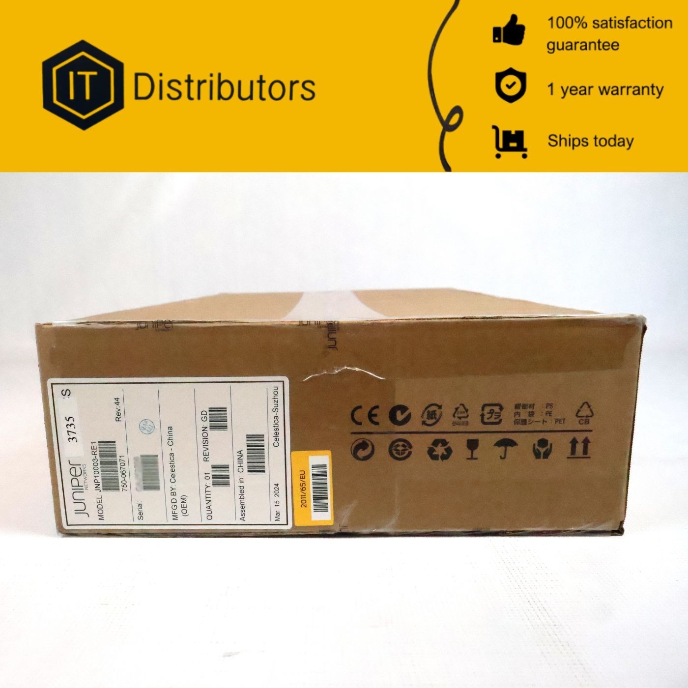 Juniper JNP10003-RE1 / New / 1 Year Warranty / Ships Today