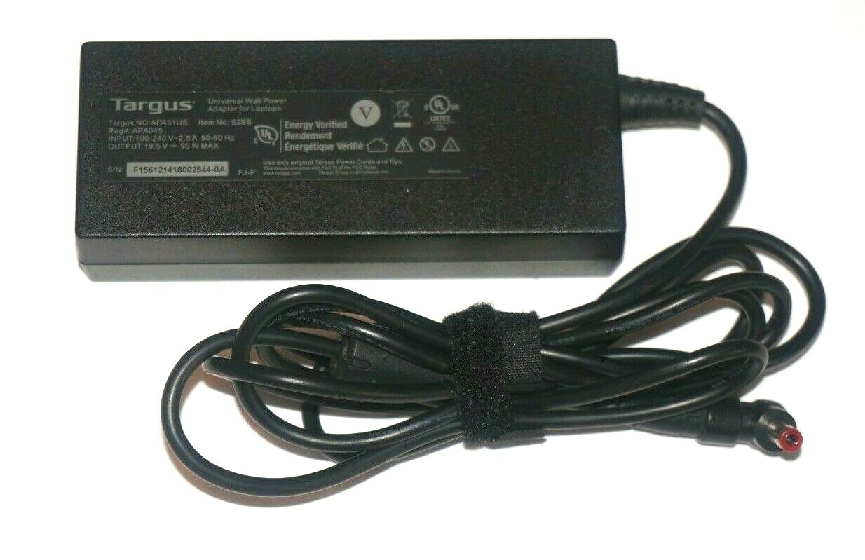 Targus APA31US Universal Laptop Power Adapter with Tip "P" for HP, Compaq, Asus