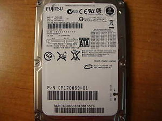 Fujitsu MHW2120BH (CP170869-01) 0FFD9A-00000012 120gb 2.5" Sata Hard Drive