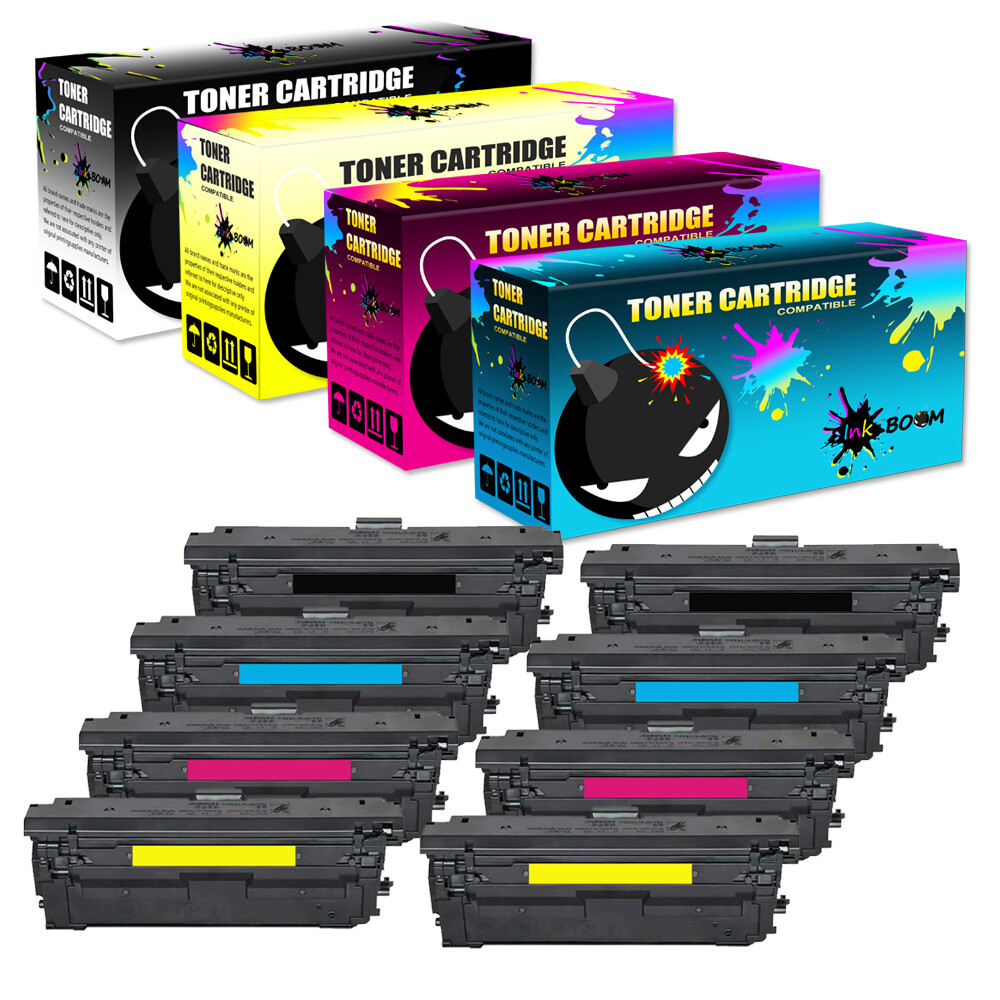 8 Toner replace for HP CF360A-3A 508A Color LaserJet Enterprise M577dn M577f