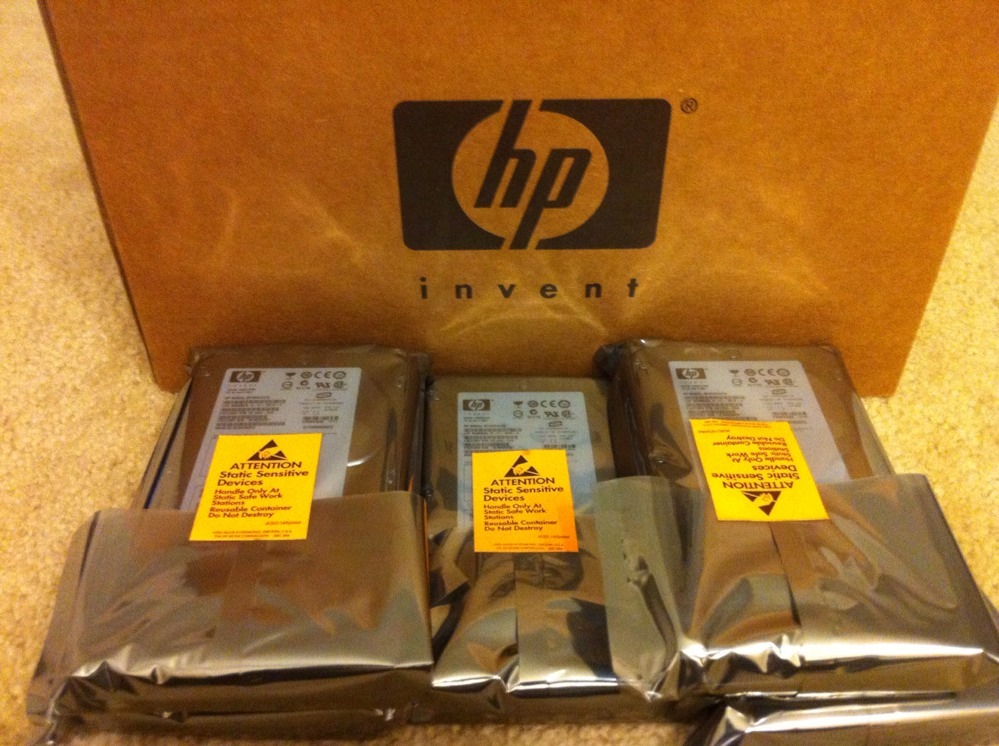 HP 286716-B22 289044-001 146gb 10k 3.5" scsi hard drive