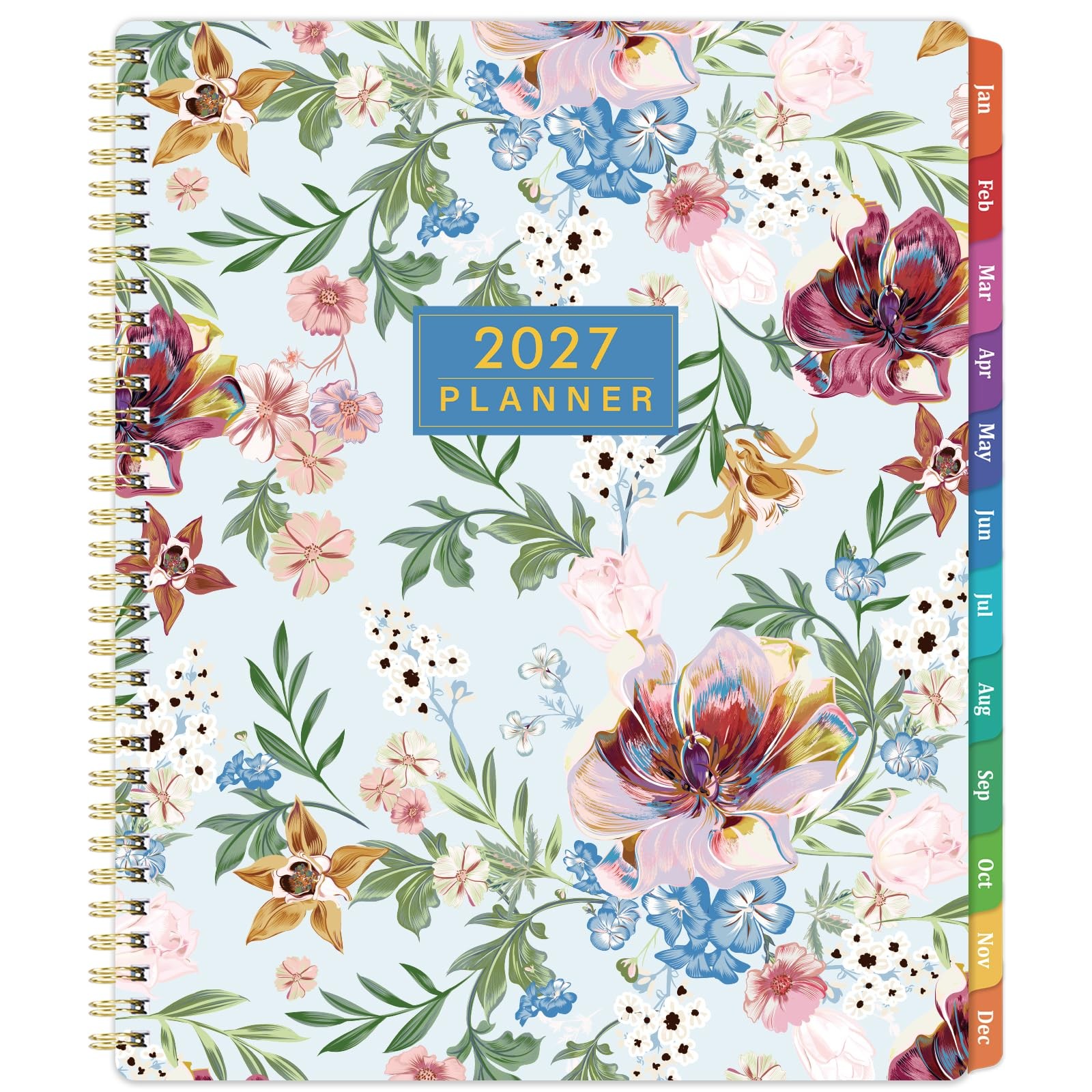 Planner 2027 9 x 11 Weekly Monthly 12 Months Desk Calendar