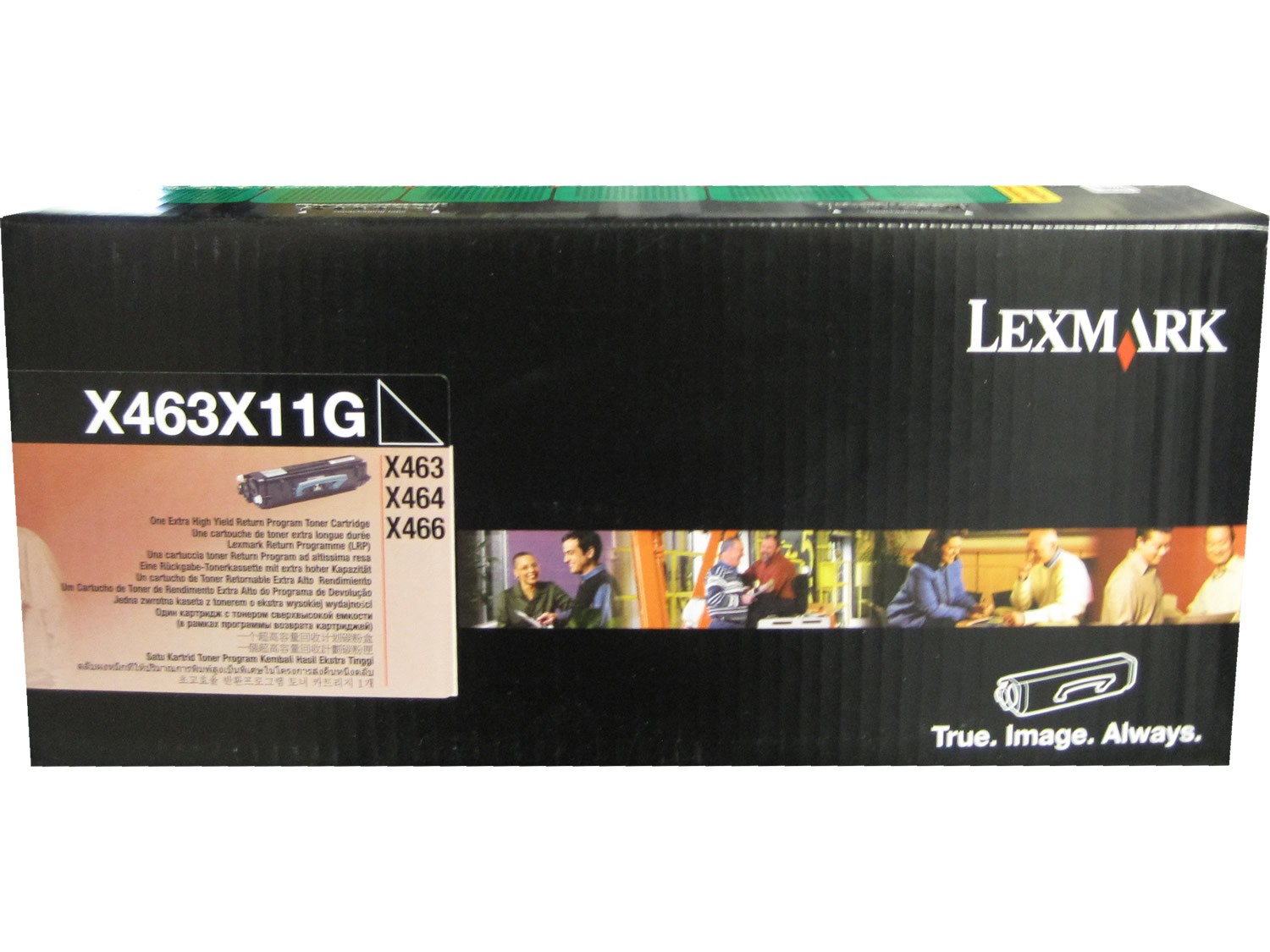 Lexmark X463X11G Black Extra High Yield Toner 15k Genuine OEM Retail Box