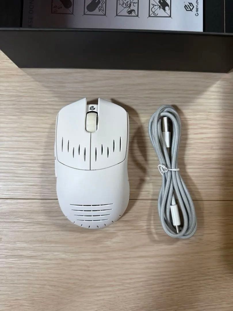 G-Wolves HATI S2 Wireless Gaming Mouse White 8K Polling Rate