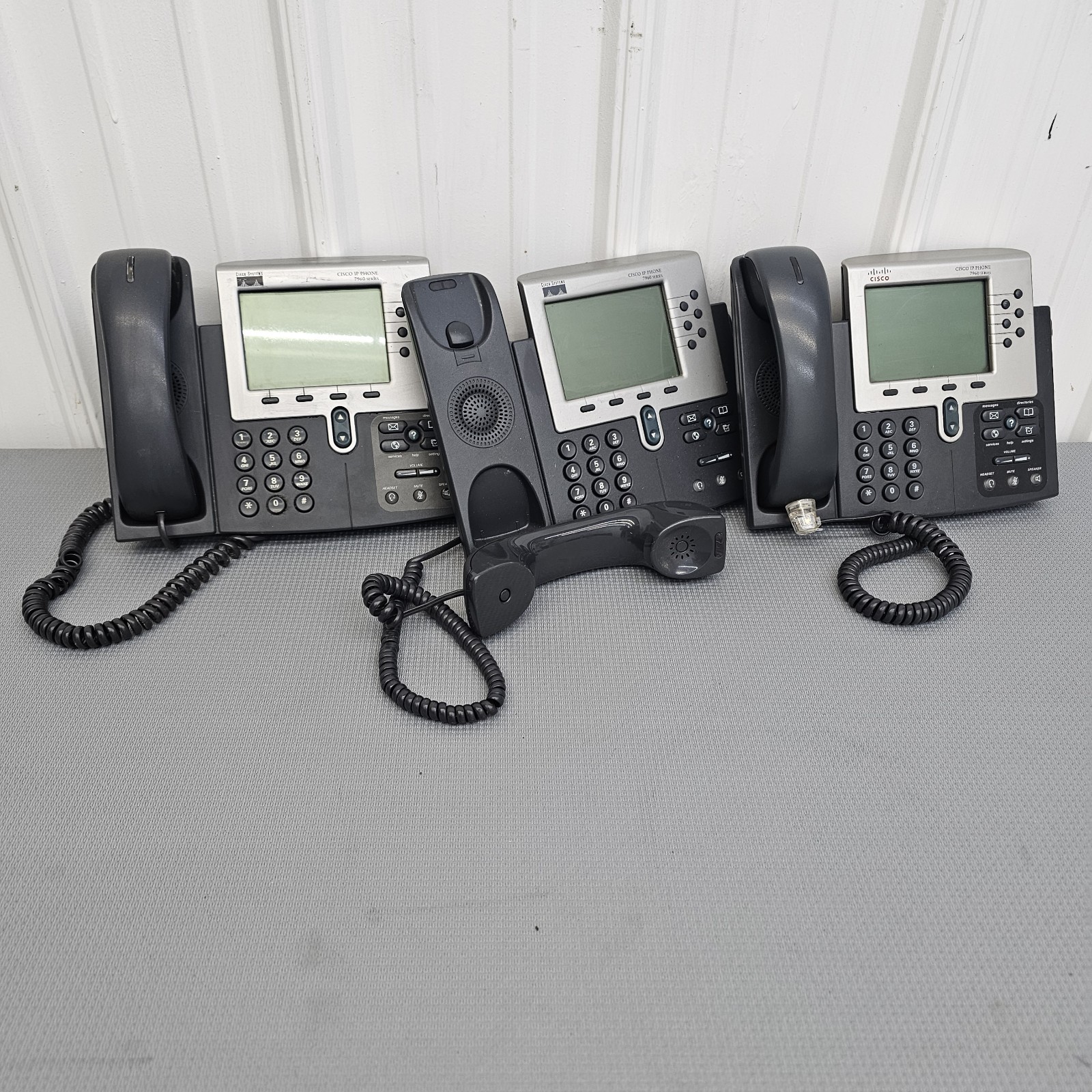 Cisco IP Phone 7960 Series Lot Of 3