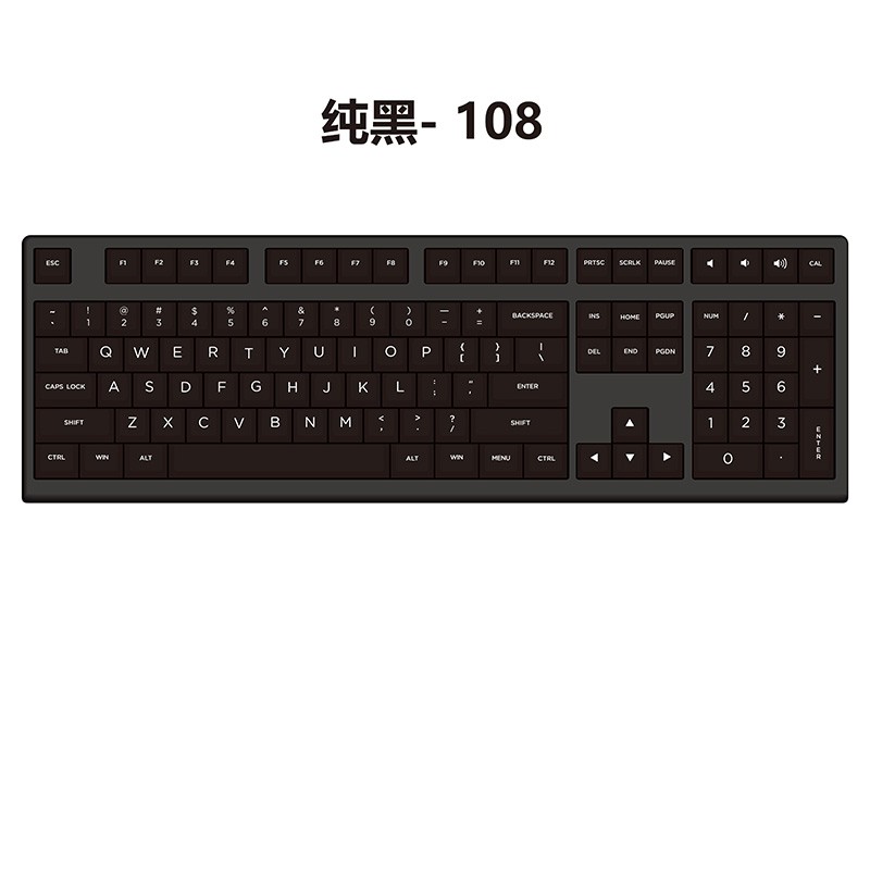 WOB / BOW MDA Profile Doubleshot PBT Keycap Set