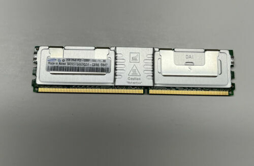 Samsung 2GB 2Rx8 PC2-5300F DDR2-667 ECC FB Server Memory RAM M395T5663QZ4-CE66