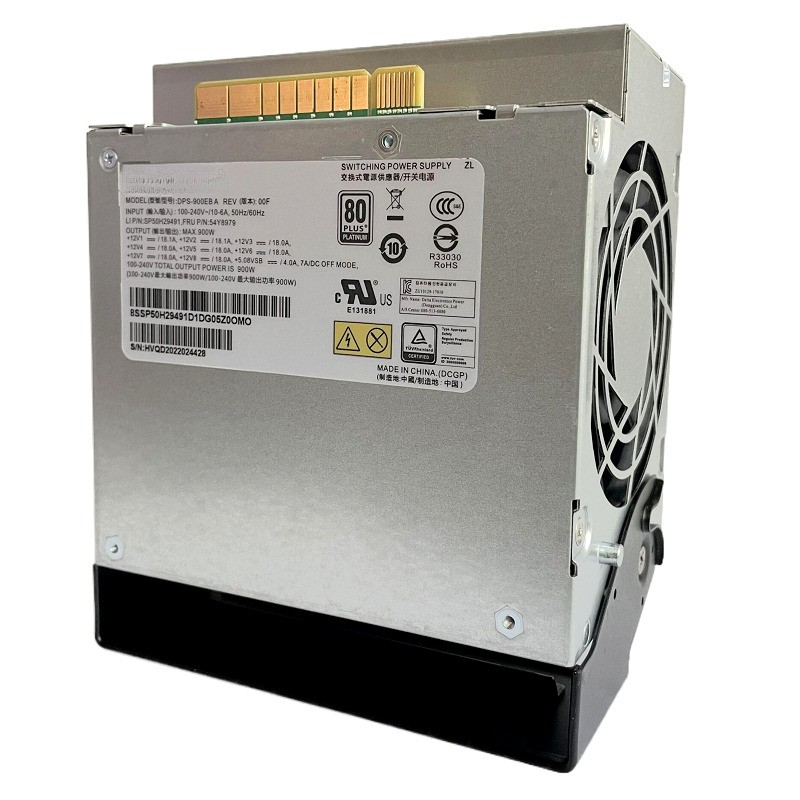 Power Supply For Lenovo P520 P720 Workstation DPS-900EB A 54Y8979 900W