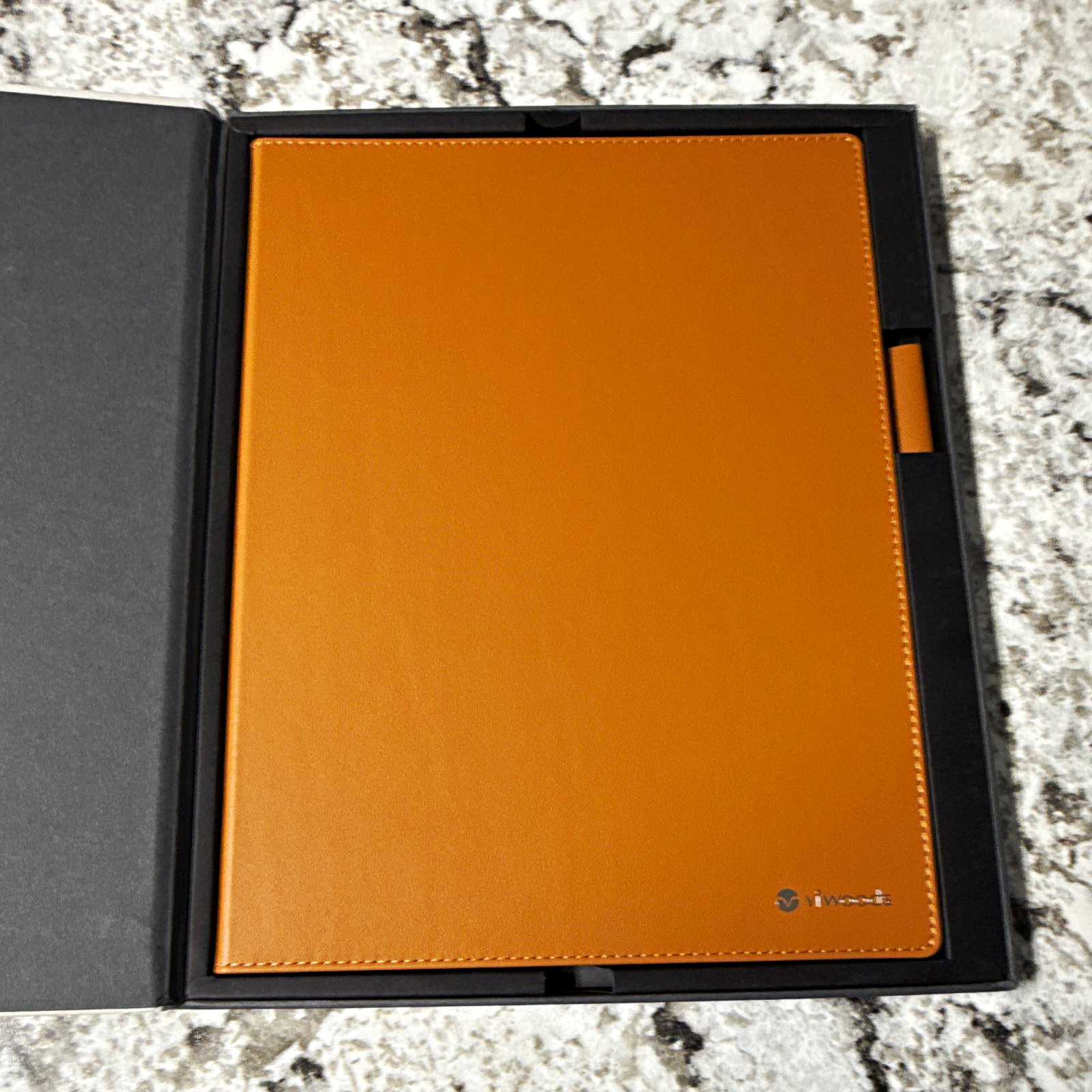 viwoods AIPaper Premium Leather Folio Case Cover - Brown 10.65”