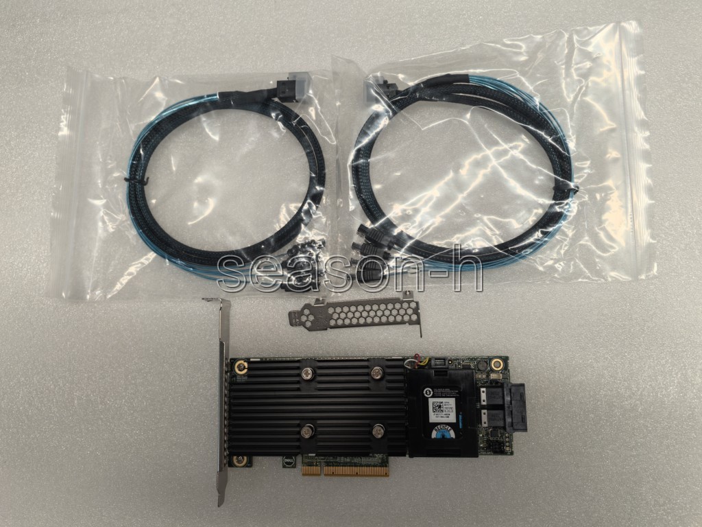 DELL PERC H730P Adapter 12GB/S 2GB +2PCS 8643-4SATA 1M