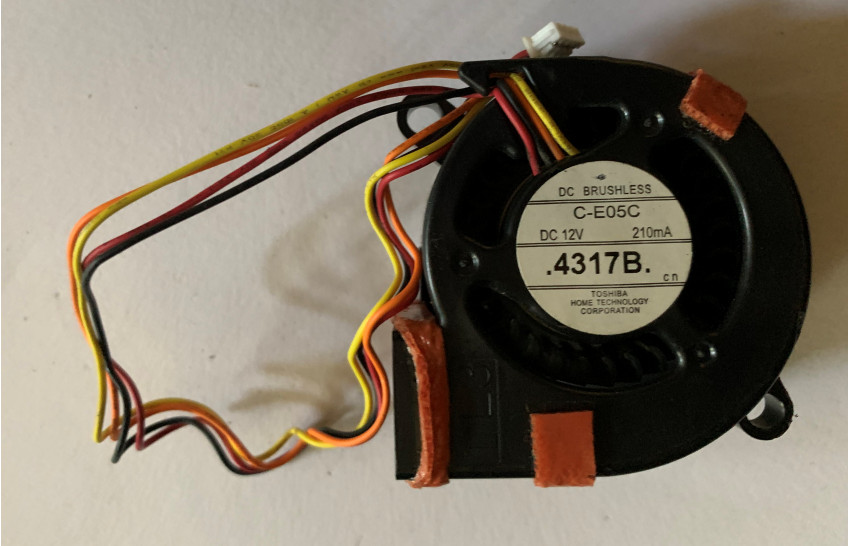 Epson projector cooling fan  C-E05C  12V 210mA 