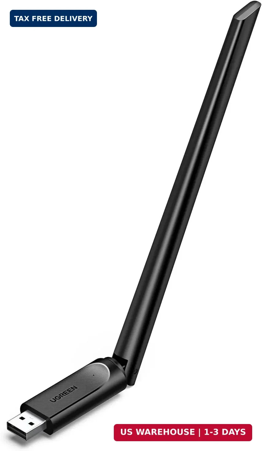 UGREEN WiFi Adapter for Desktop PC, AX900 USB WiFi 6 Adapter with 5GHz/2.4GHz Du