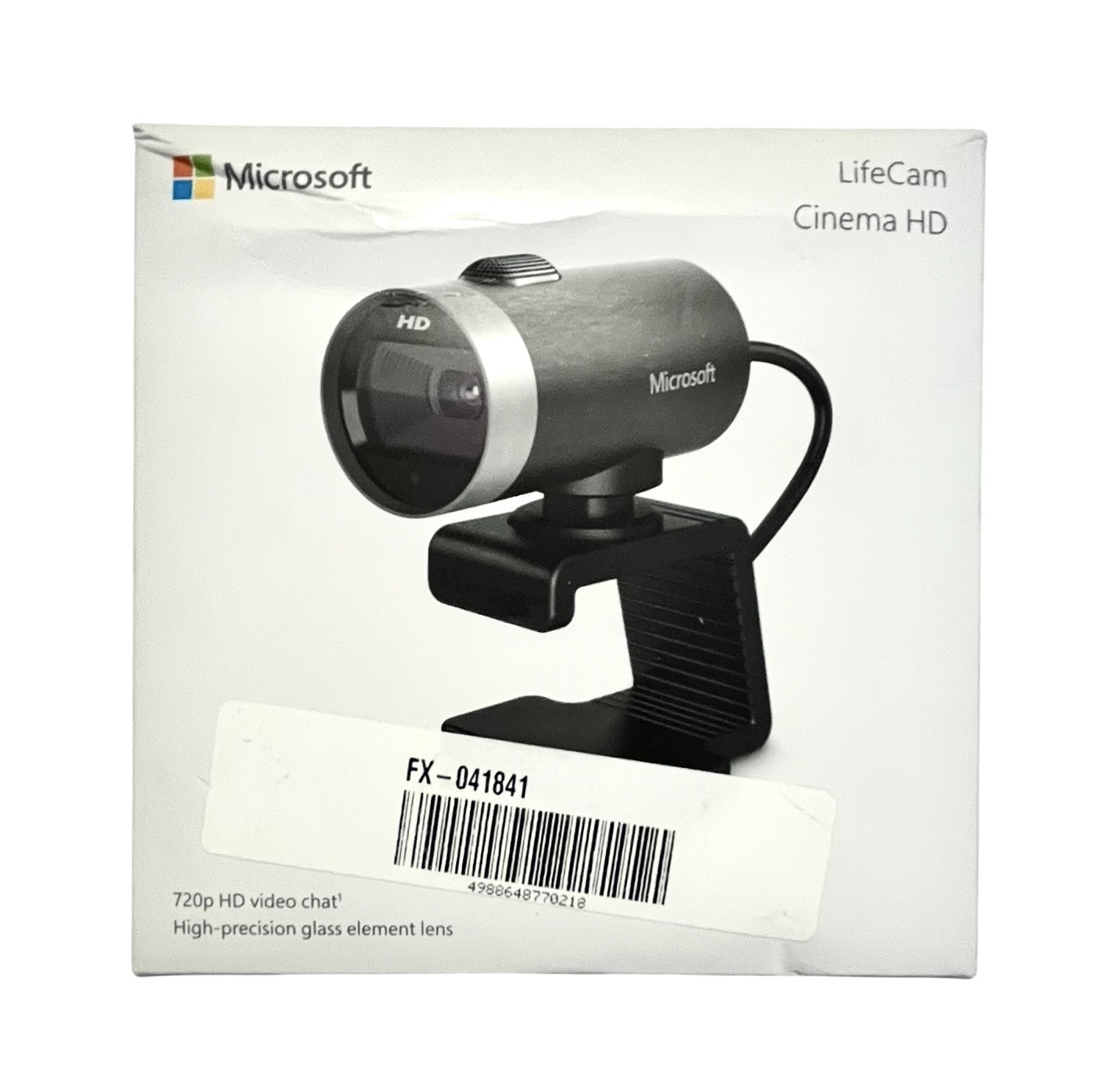 Microsoft 1393 LifeCam Cinema HD Camera 720p HD Video Chat High Precision Lens