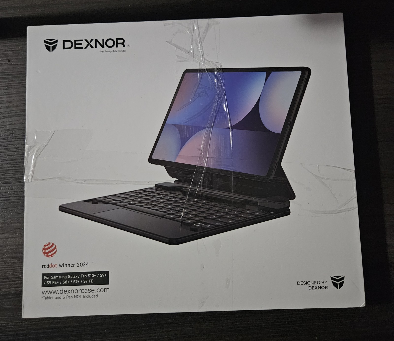 DEXNOR Keyboard Case for Samsung Galaxy Tab S10 Plus/S9+/S9 FE+/S8+/S7+/S7 FE