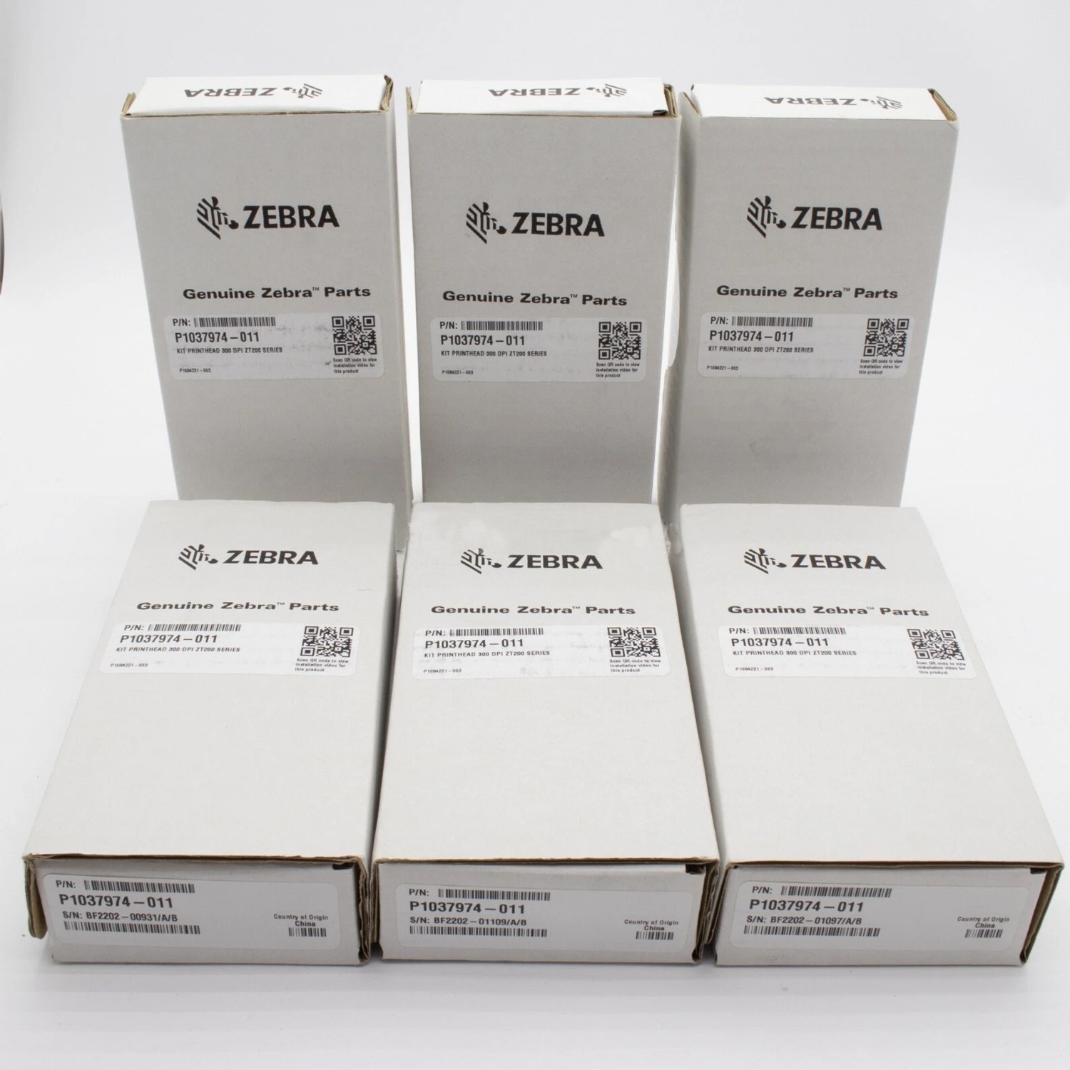 Genuine Zebra Printhead ZT200 ZT210 ZT220 ZT230 300dpi P/N P1037974-011