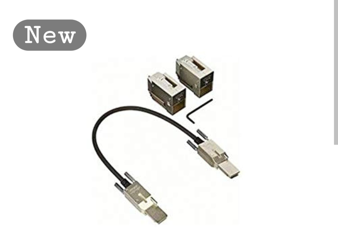 New Genuine Cisco  C9200-STACK-KIT Switch Stacking Kit + Stack-T4-500cm
