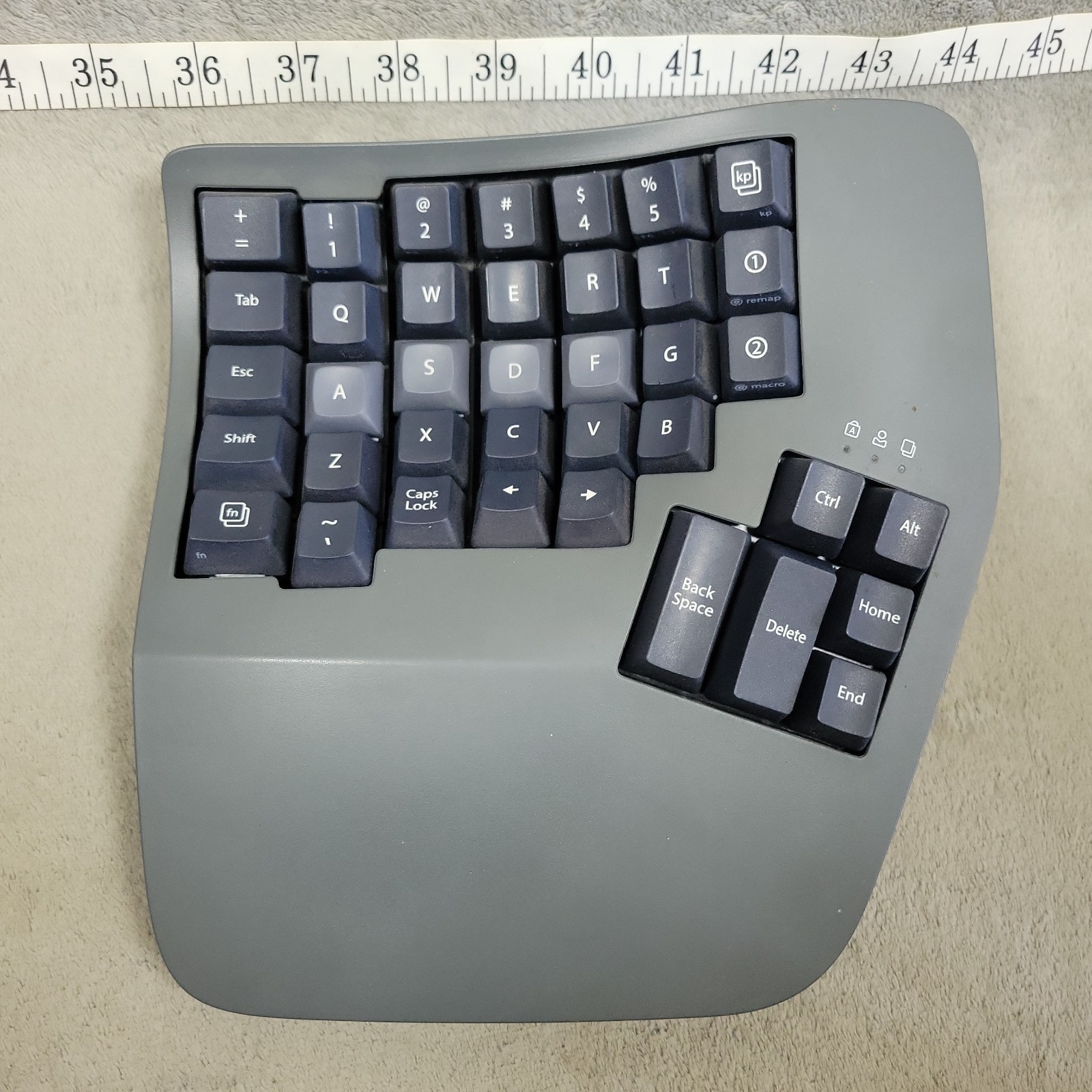 Kinesis Advantage360 KB360-KLQ Left Half Keyboard Parts Repair Liquid Exposure
