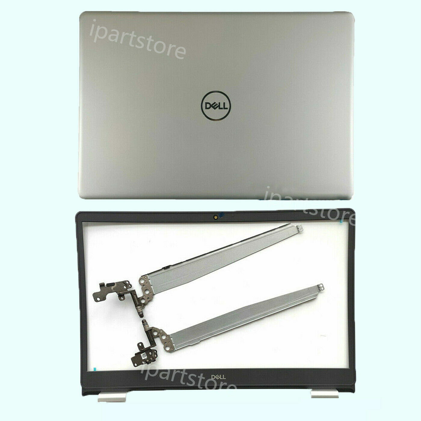 New For Dell Inspiron 15 5593 LCD Back Cover Top ＆ Front Bezel Screen Hinges