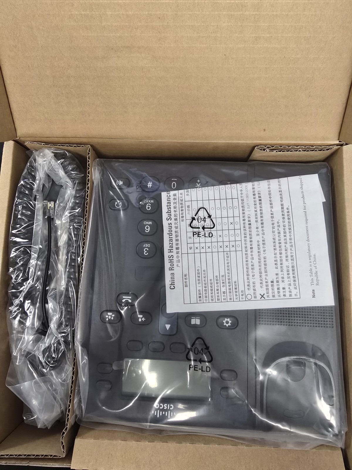 Cisco 6945 Unified IP Phone CP-6945-C-K9 *NEW IN BOX*