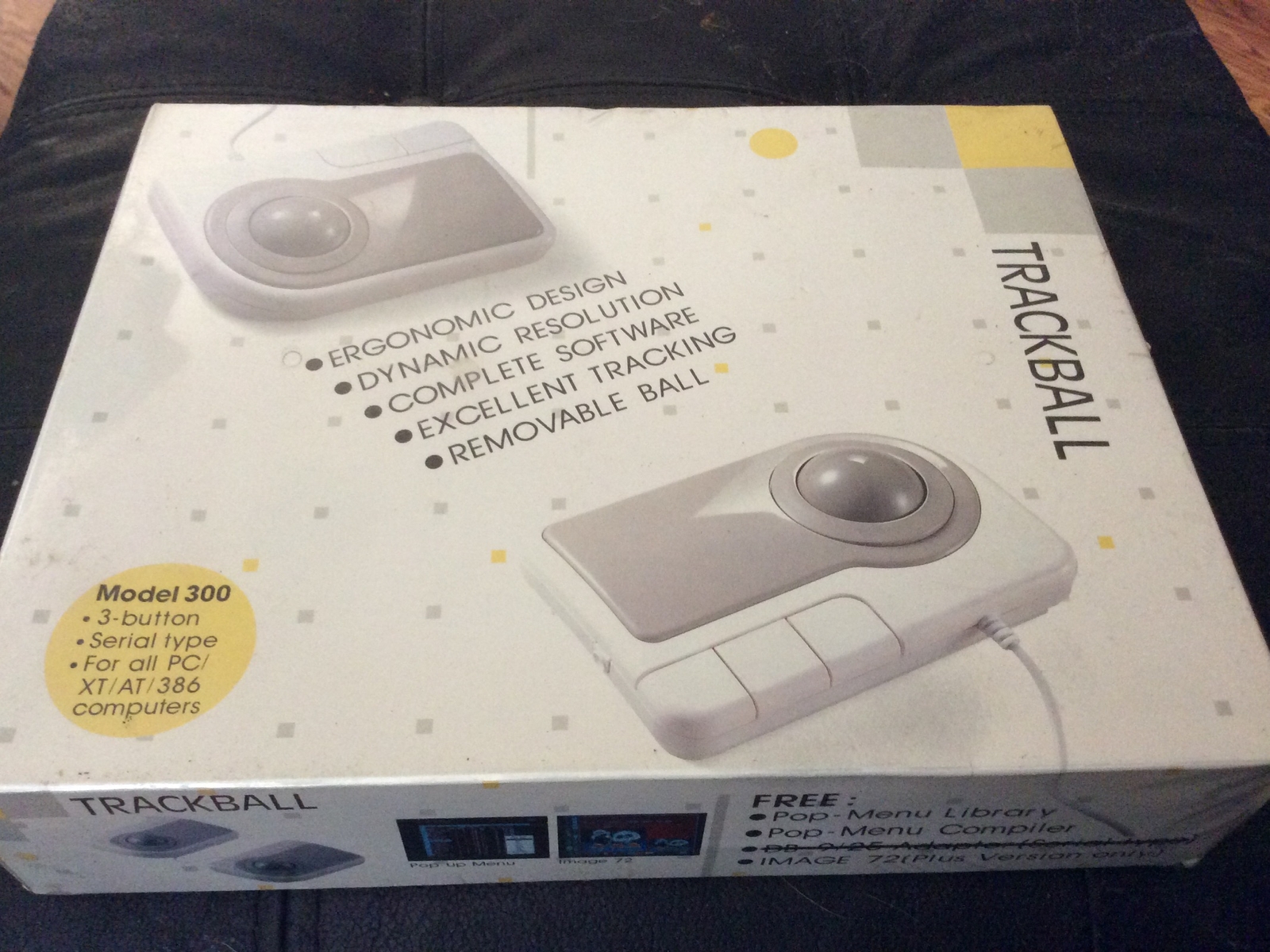 New Vintage Trackball Mouse Model 300