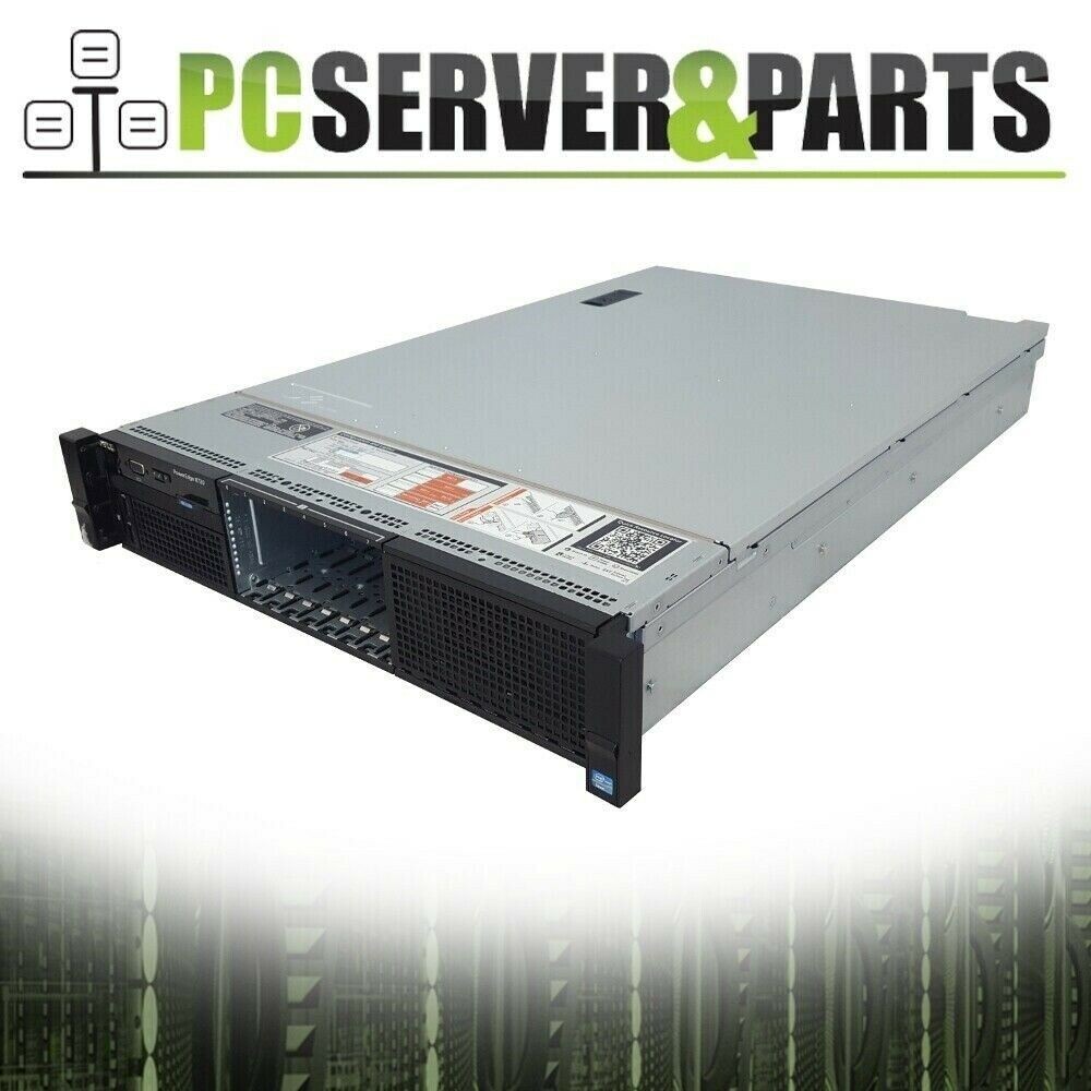 Dell R720 8B SFF 20-Core 2.80GHz Xeon E5-2680 v2 64GB 2x 1.2TB 2.5" 10K H710