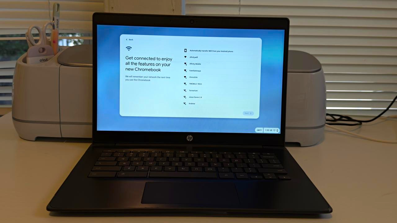HP Chromebook 14 G6 14" Intel Celeron 8GB 32GB eMMC Chrome OS Black