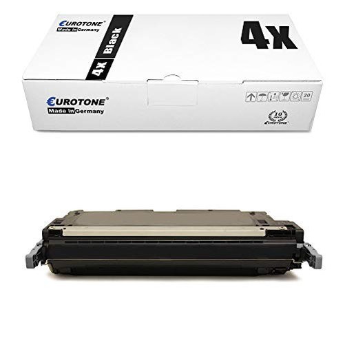 Eurotone 4x Black Laser Toner Cartridge Compatible with HP Q7560A