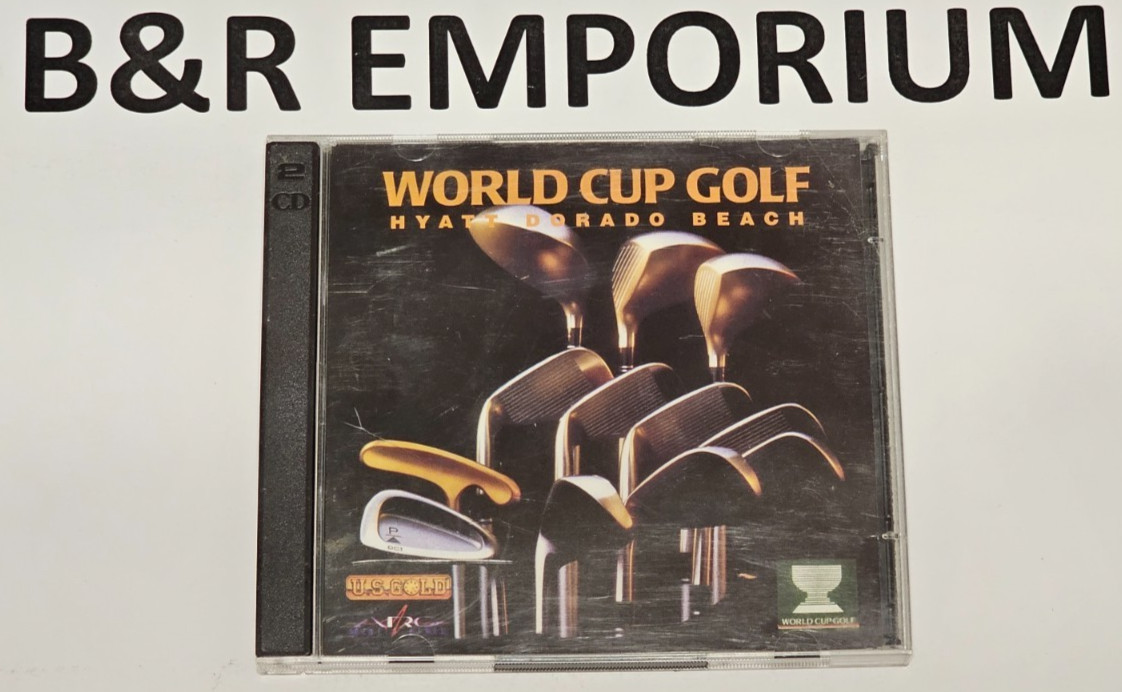 World Cup Golf: Hyatt Doral Beach (1994 Parallel/Arc/U.S. Gold) - Used 2-CD-ROM