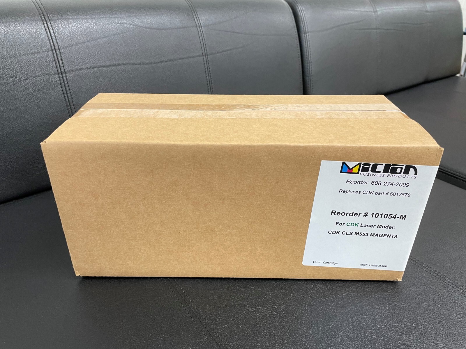 New CDK Global Magenta Toner Cartridge M553 Printer 6017878