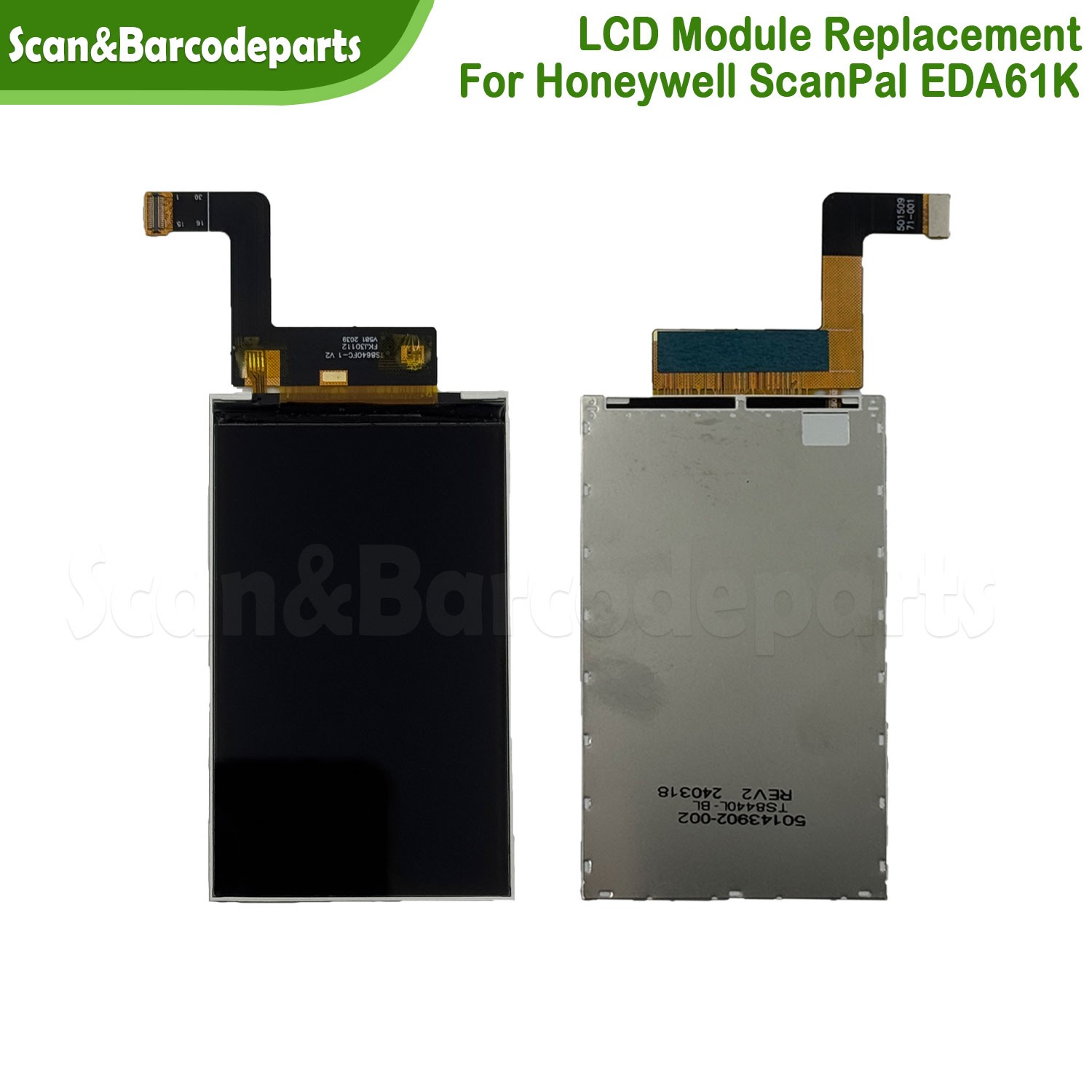 LCD Module Replacement for Honeywell ScanPal EDA61K