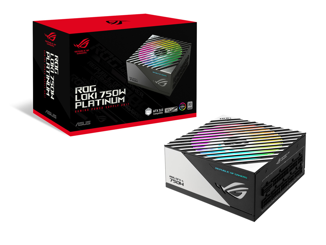 ASUS ROG Loki SFX-L 750W Platinum (Fully Modular Power Supply, 80+ Platinum,