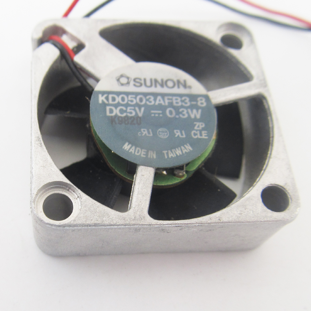 4pcs SUNON 3010 KD0503AFB3-8 30x30x10mm 5V 0.3W Aluminum Frame DC Cooling fan