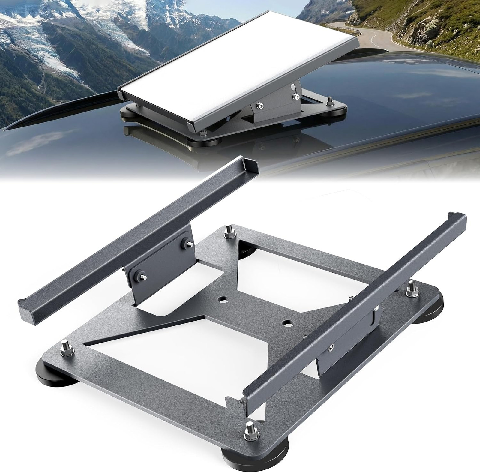 Starlink Mini Mount with 220lbs Heavy Duty Magnetic Base, 30 Degree Adjustable