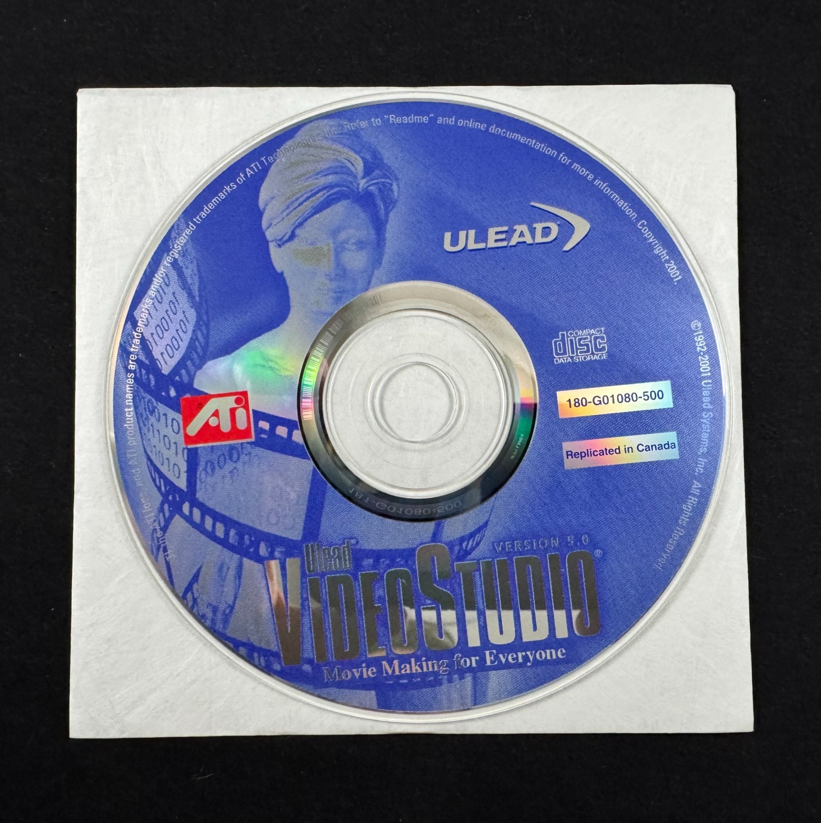 ATI ULEAD VideoStudio Version 5.0 Movie Making For Everyone 180-G01080-500