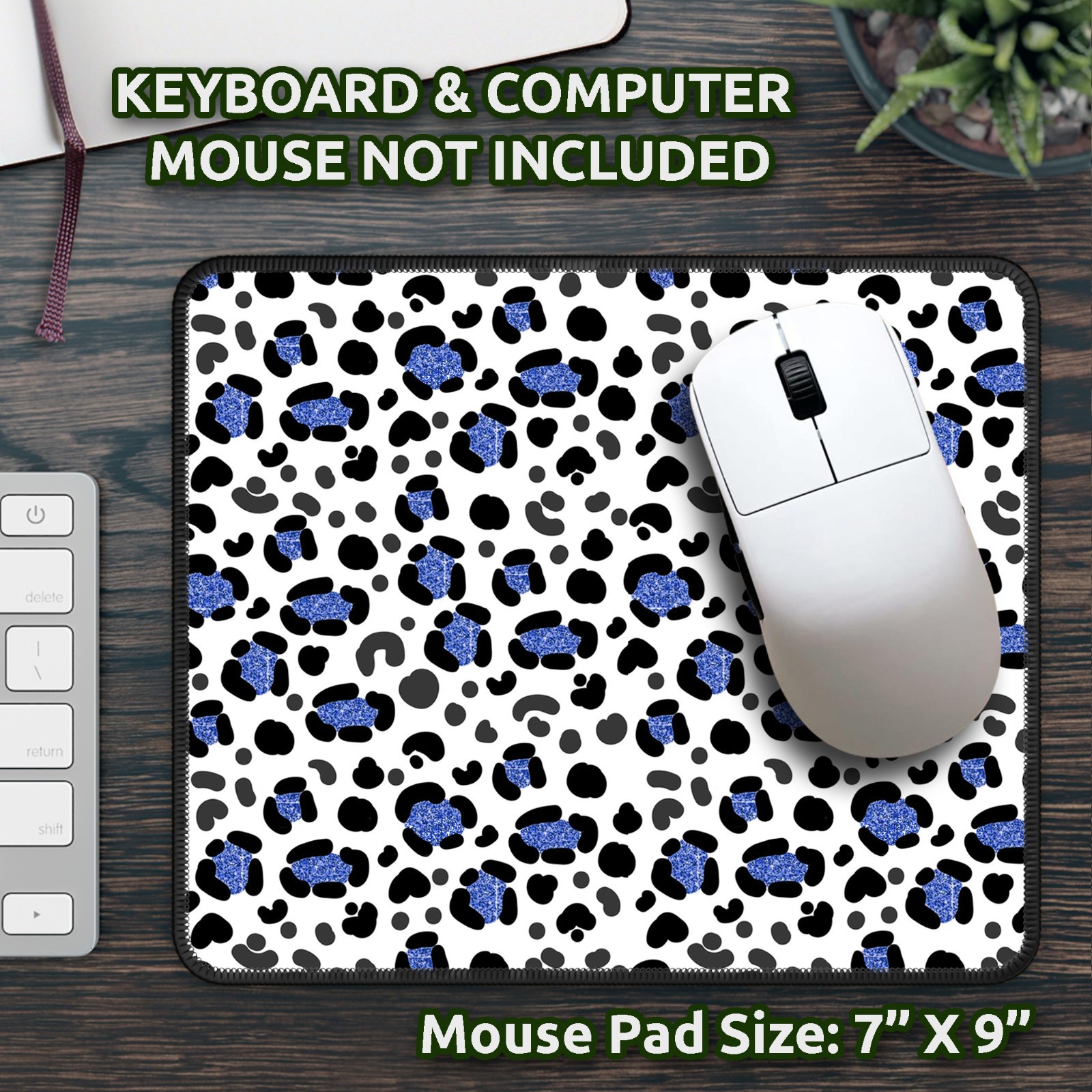 Colorful Mouse Pad | Many Designs to choose Alligator Rainbow Snake Camo Smoke