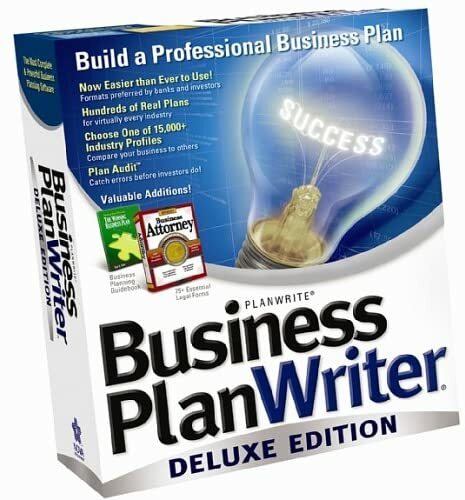 Business Plan Writer Deluxe 8.0 2005 