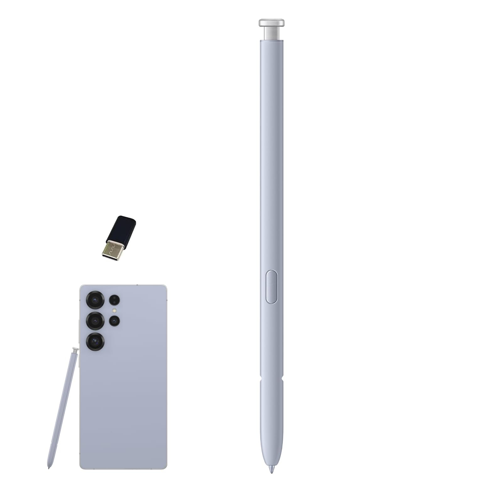 S25 Ultra S Pen Repalcement for Samsung Galaxy S25 Ultra PenLight Silver