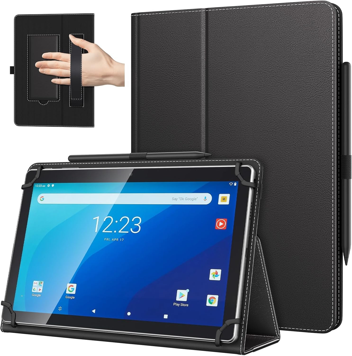 TiMOVO Universal Case for 10.1 Inch Android Tablet with Pen Loop, Lightweight...