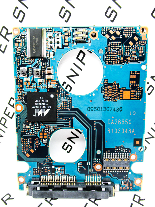 PCB - Fujitsu 320GB MJA2320BH SATA CA07083-B44600SN CA26350-B10304BA