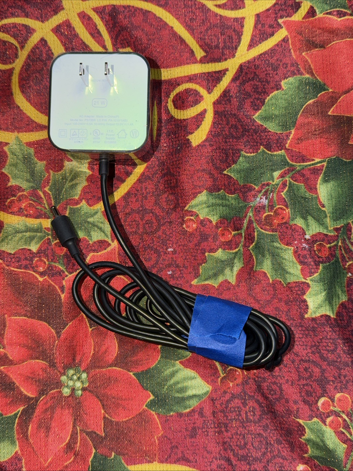 Genuine Amazon 2nd Generation 21W AC Power Adapter for Echo FireTV BLK PS73BR