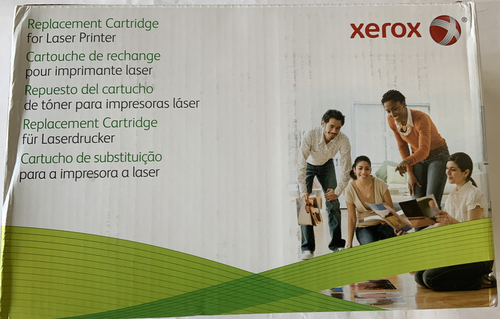Xerox 6R942 Replacement For HP Color LaserJet Cartridge C9721A Cyan New Sealed