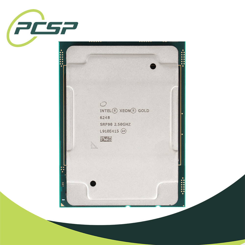 Intel Xeon Gold 6248 SRF90 2.50GHz 27.5MB 20-Core LGA3647 CPU Processor