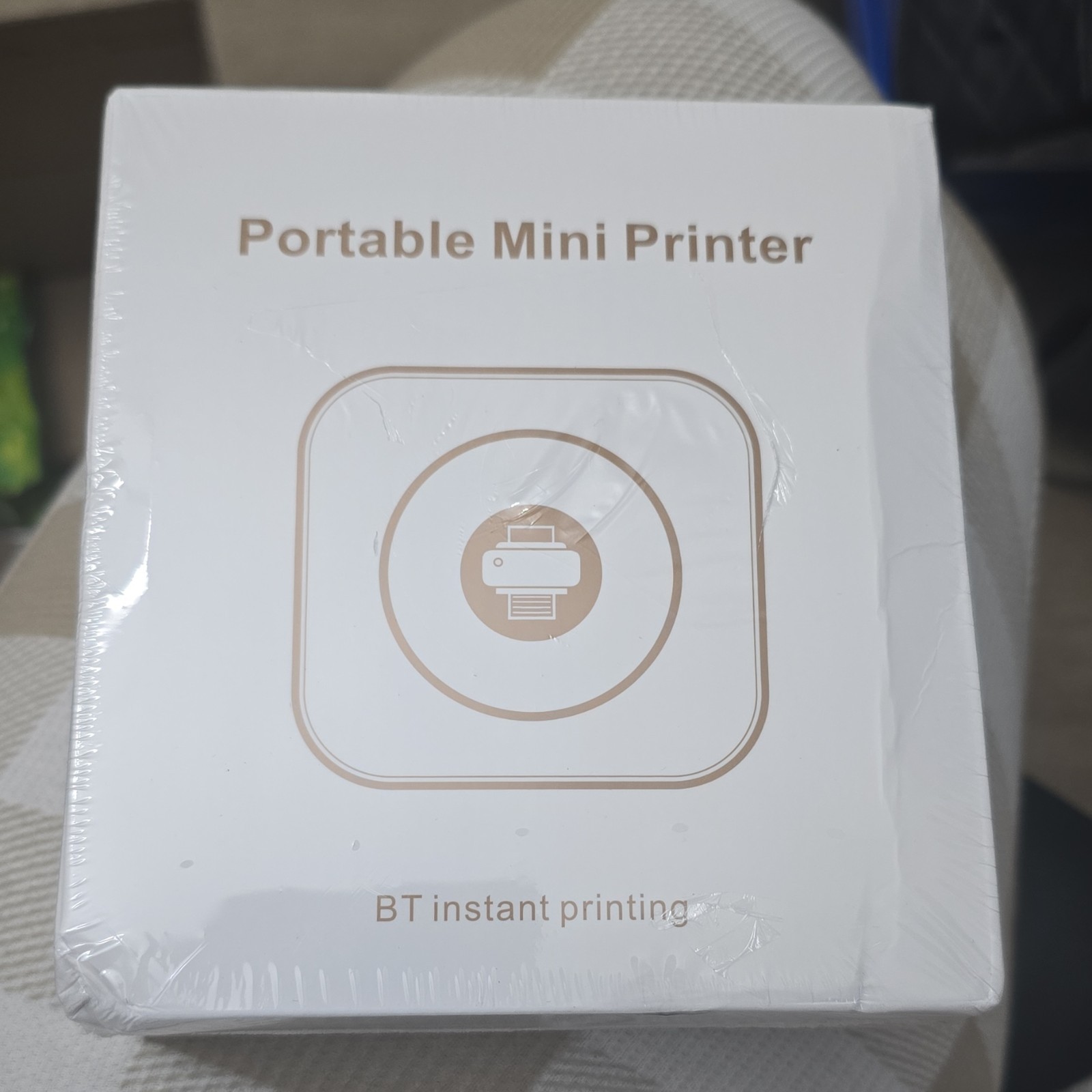 C15 Portable Mini Mobile Printer Thermal Inkless B&W Bluetooth for Thermal Paper