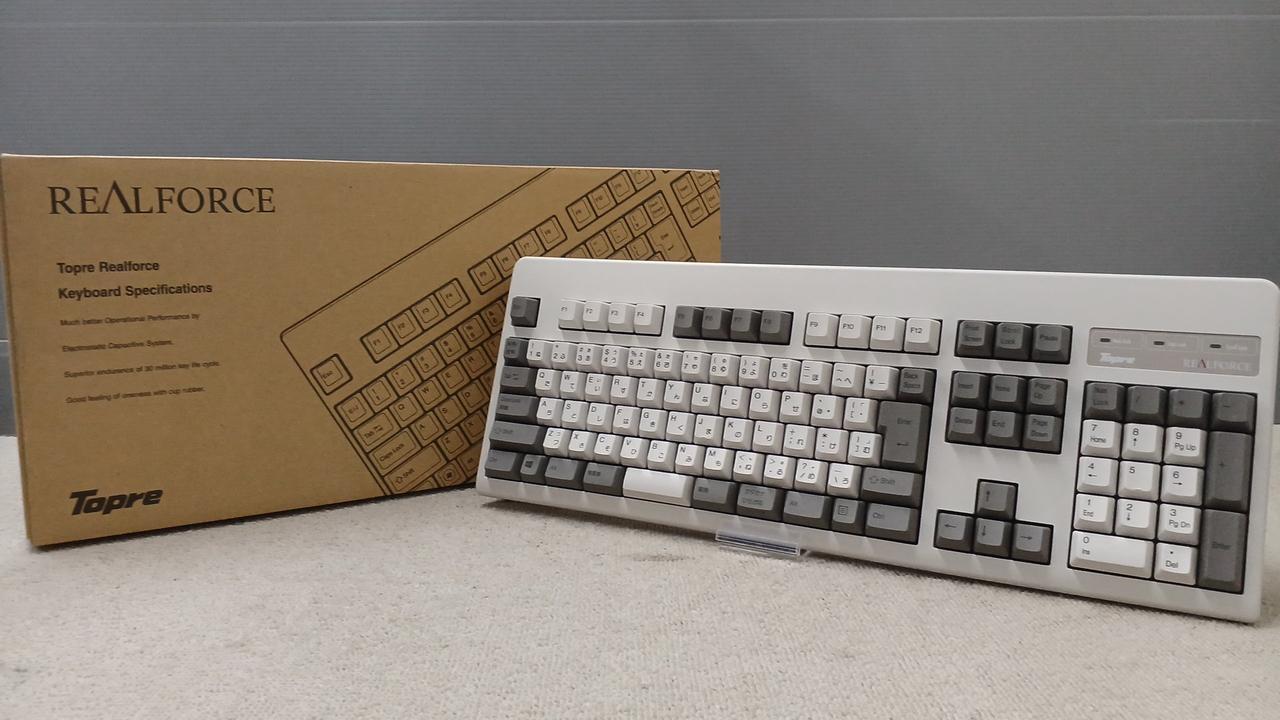Topre REALFORCE SI01TS Mechanical Keyboard Good Condition Used