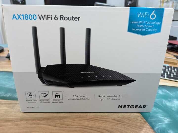 NETGEAR Nighthawk RAX10 Dual-Band Wi-Fi 6 Route - Open Box - Untested