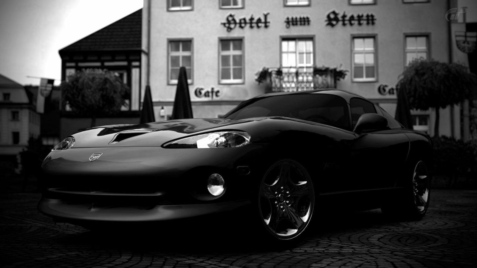 Cars video games vehicles dodge viper gran turismo 5 Desk Mat Stitched