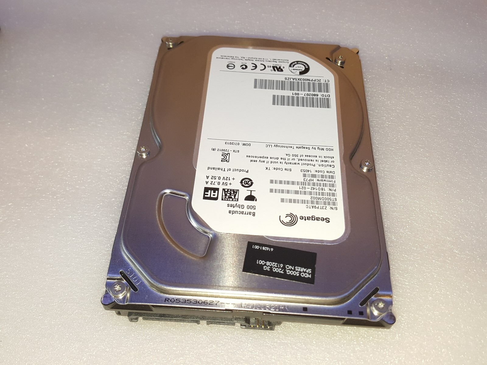HP Pavilion a6330f - 500GB Hard Drive - Windows 7 Home Premium 64-Bit, IONA