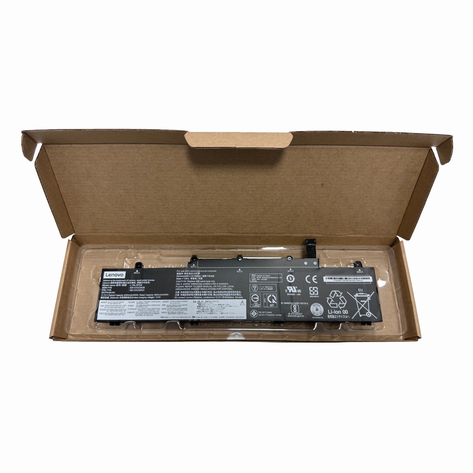 OEM 45Wh L19L3PD5 L19D3PD5 Battery For Lenovo ThinkPad E14 E15 2nd/3rd/4th Gen