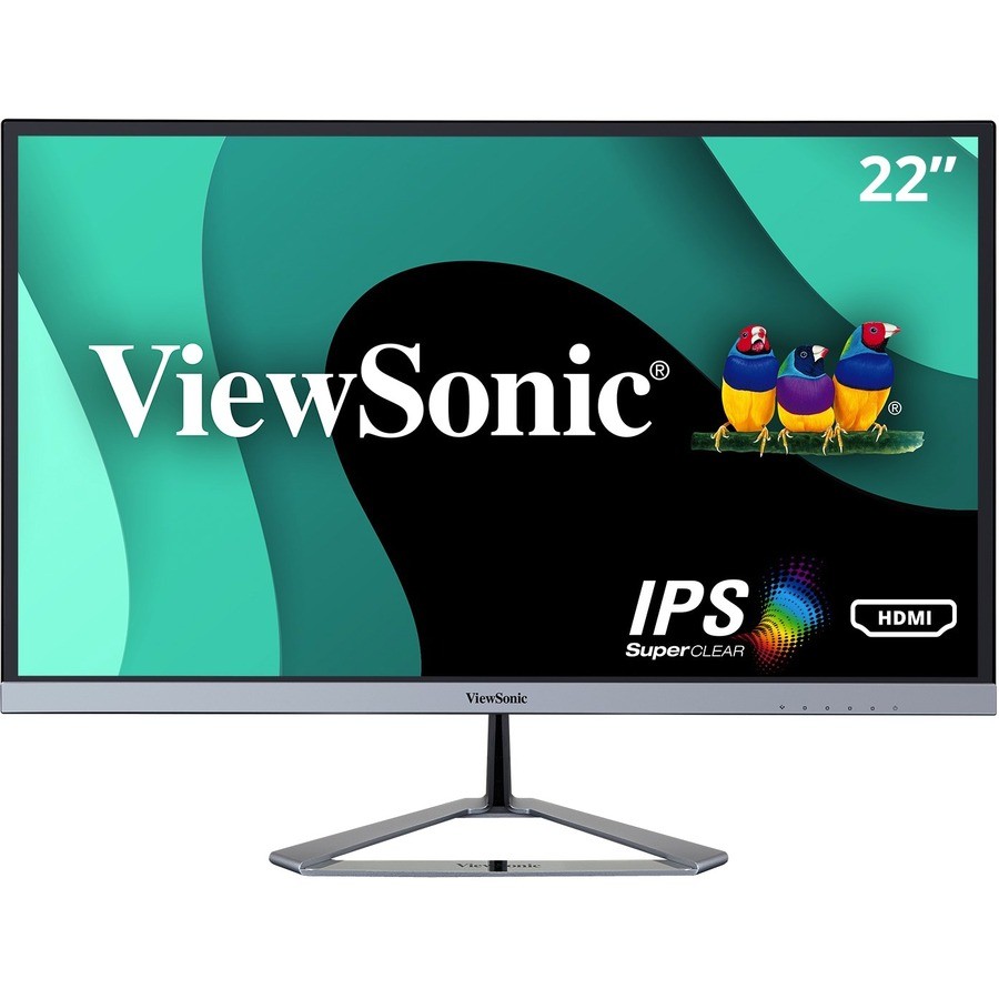 ViewSonic VX2276-SMHD 22 Inch 1080p Monitor, IPS Display with Ultra-Thin Bezels